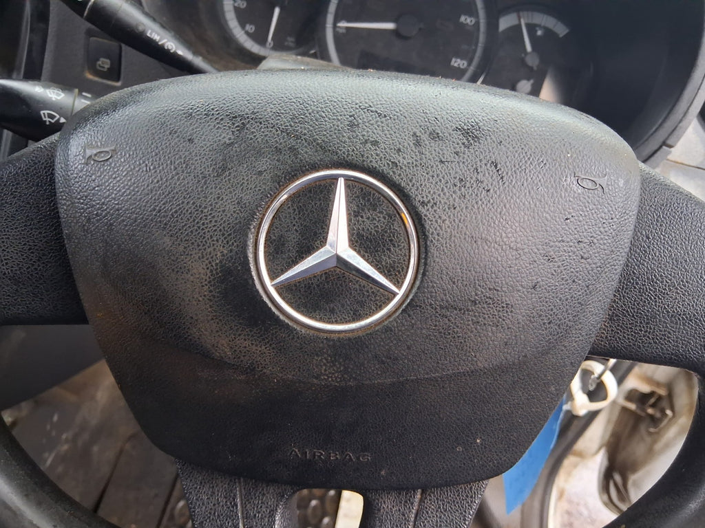 2016 MERCEDES CITAN W415 STEERING WHEEL AIRBAG BLACK