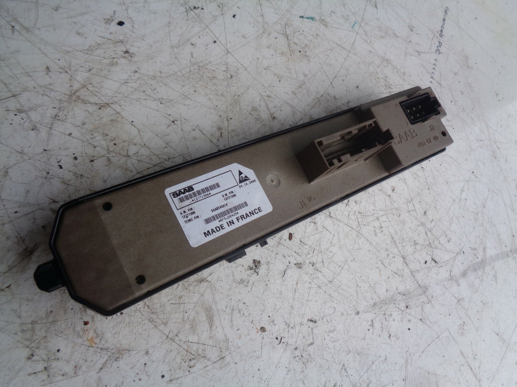 SAAB 9-3 93 VECTOR 2006 RIGHT REAR WINDOW CONTROL MODULE 12771998