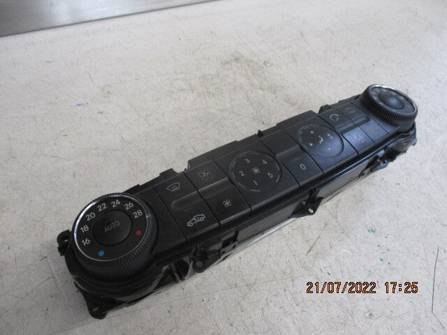 MERCEDES BENZ E CLASS W211 2003 HEATER AC CLIMATE CONTROL SWITCH 2118300385