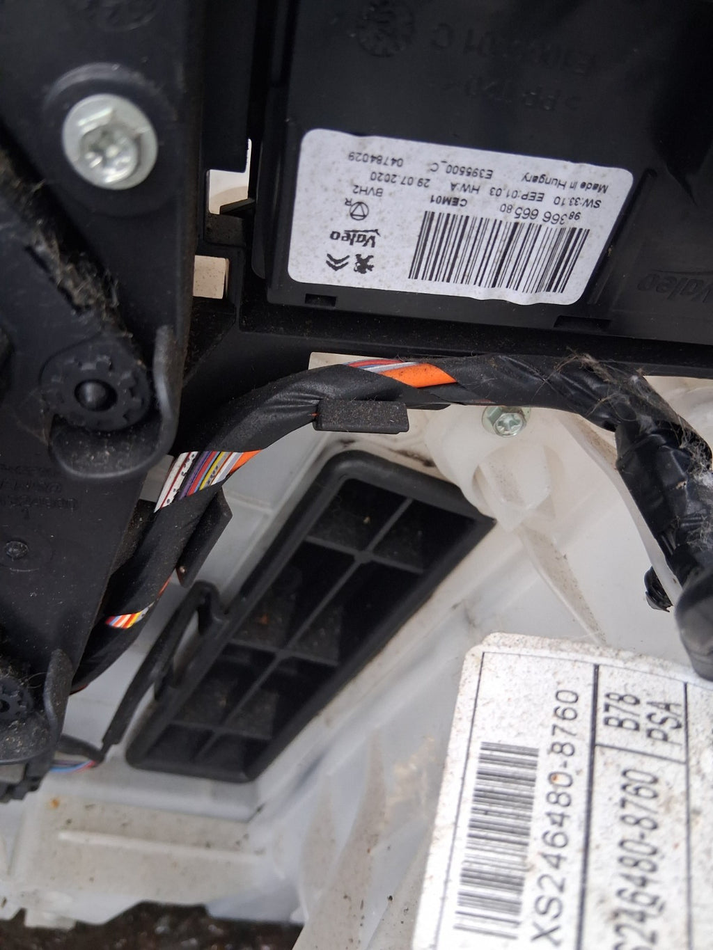 2021 VAUXHALL VIVARO MK3 1.5 DIESEL HEATER MATRIX 9836666580
