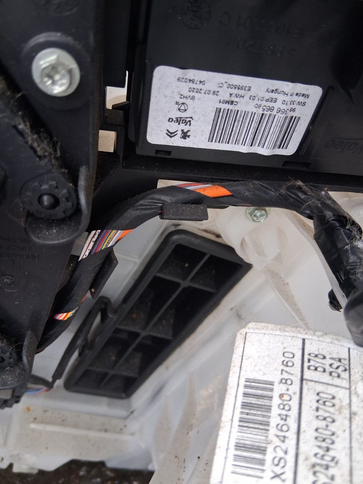 2021 VAUXHALL VIVARO MK3 1.5 DIESEL HEATER MATRIX 9836666580