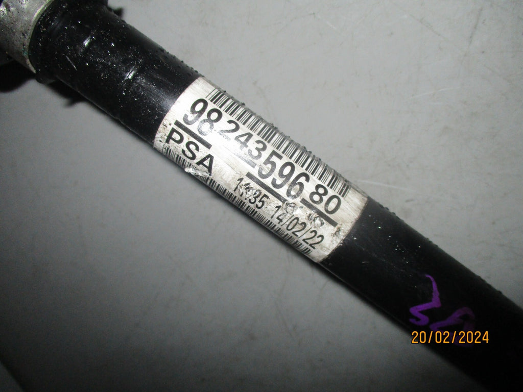 CITROEN C4 MK3 MOKKA B 2022 1.2 PETROL OS DRIVER SIDE DRIVESHAFT 9824359680