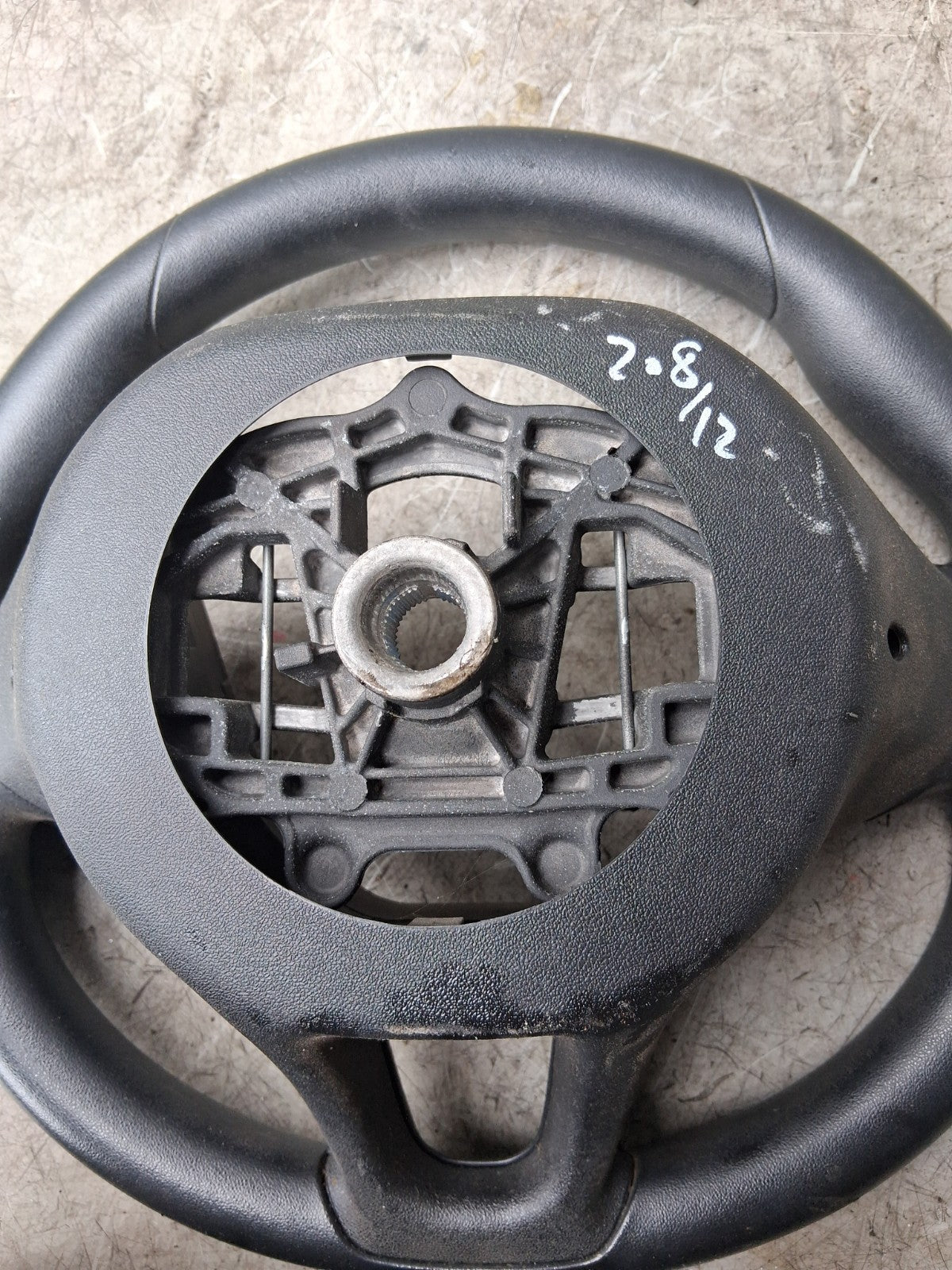 2012 PEUGEOT 208 MULTIFUNCTIONAL STEERING WHEEL BLACK 96750123ZD