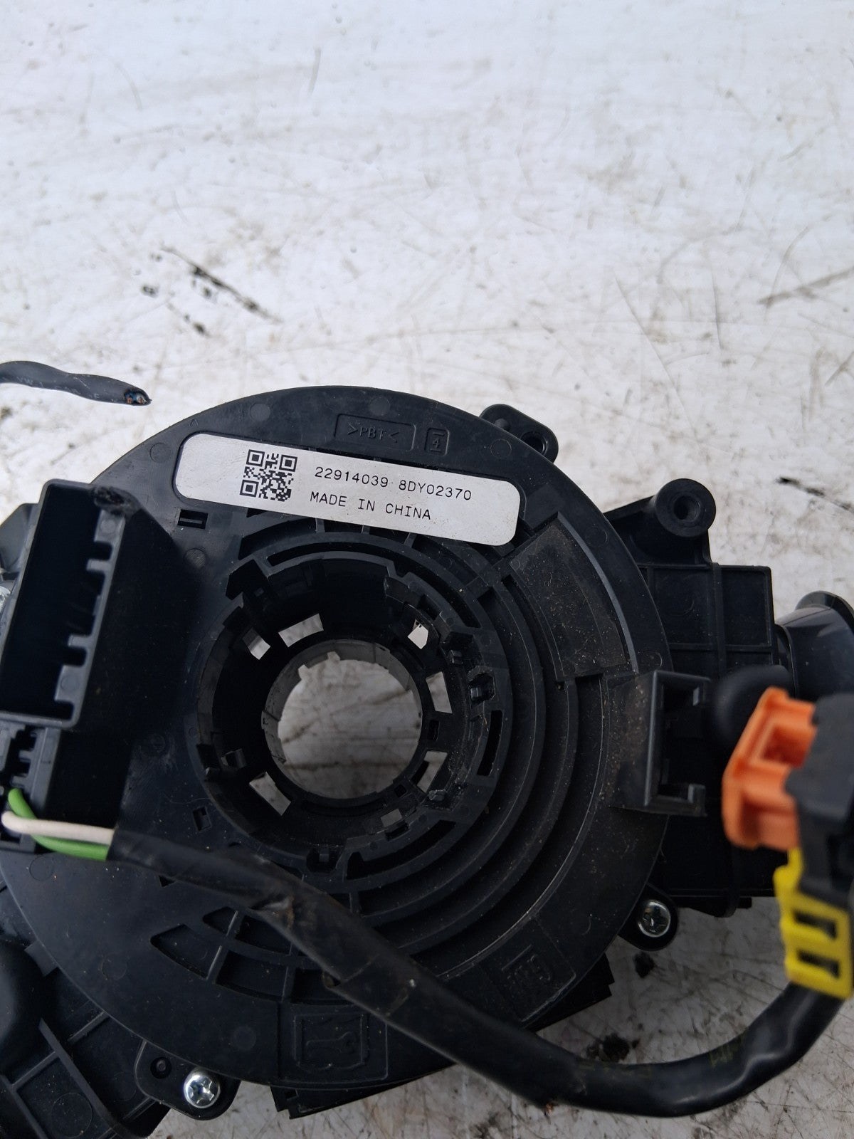 2017 VAUXHALL ZAFIRA INDICATOR WIPER SWITCH STALK SQUIB RING 22914039