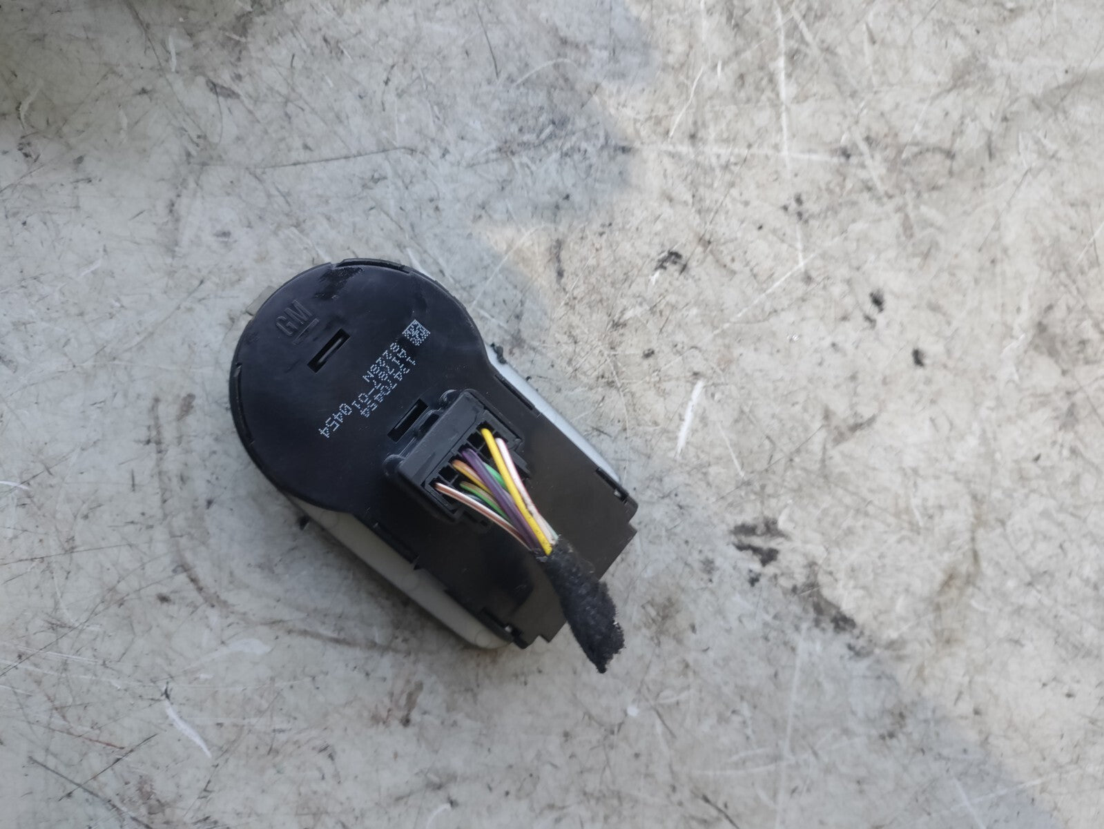VAUXHALL CORSA E 2018 HEADLIGHT CONTROL SWITCH 13470454