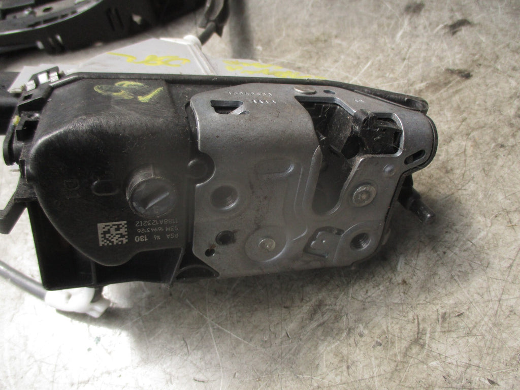 2018 VAUXHALL GRANDLAND X SE OSR DRIVER SIDE REAR DOOR LOCK MECHANISM 16943126