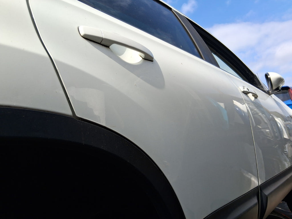 2013 NISSAN QASHQAI J10 OSR DRIVER SIDE REAR BARE DOOR 326G ARCTIC WHITE SOLID