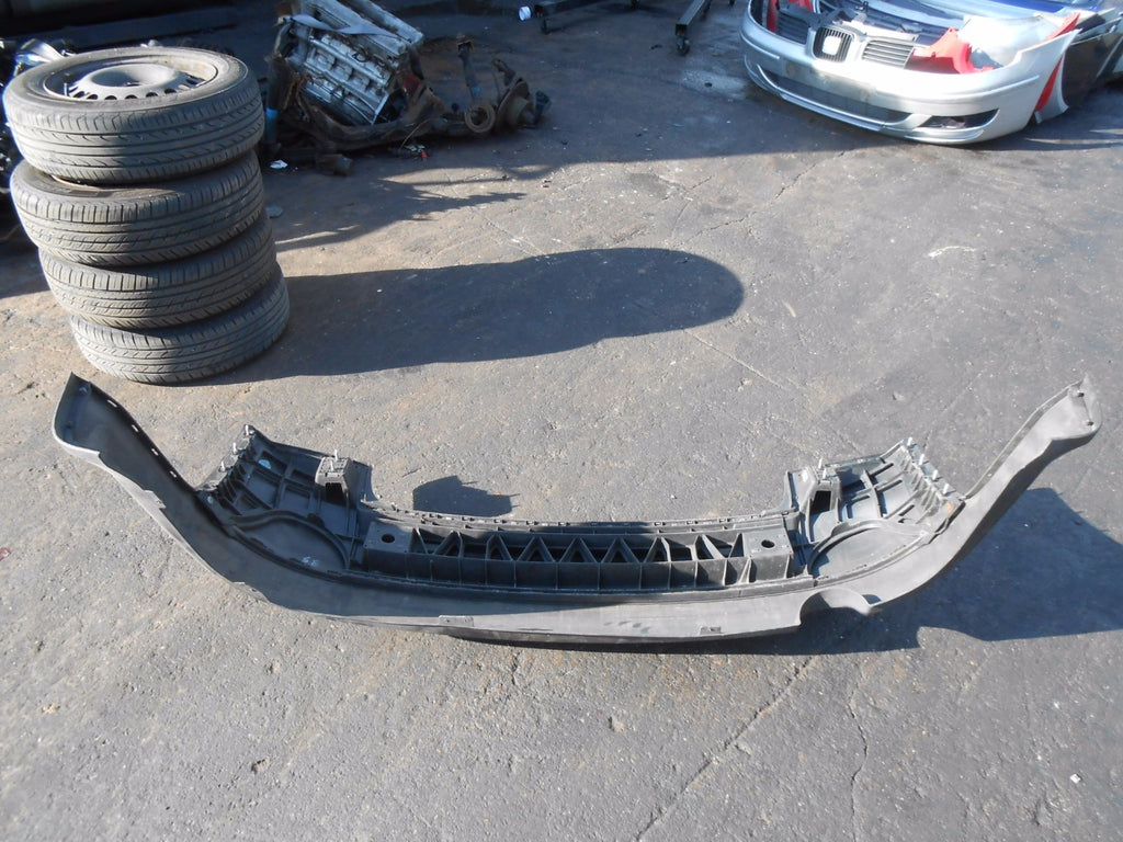 2000 - 2006 AUDI A4 8E REAR BACK BUMPER & PLASTIC SPLITTERLY9B BRILLIANT BLACK