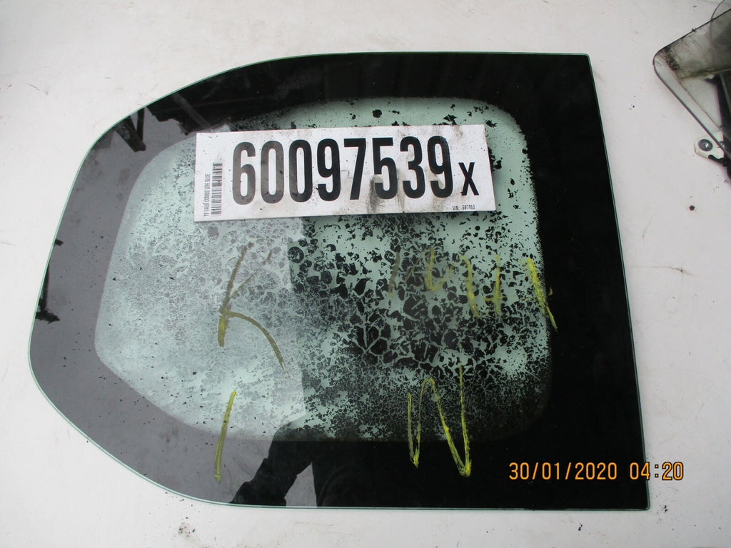 VAUXHALL COMBO E MK4 2019 OSR DRIVER SIDE REAR QUARTER GLASS PANE FIRE DAMAGE
