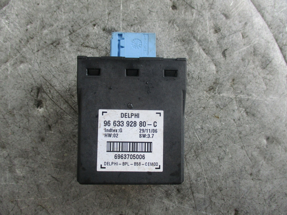 CITROEN C4 GRAND PICASSO 2008 RELAY MODULE 9663392880C
