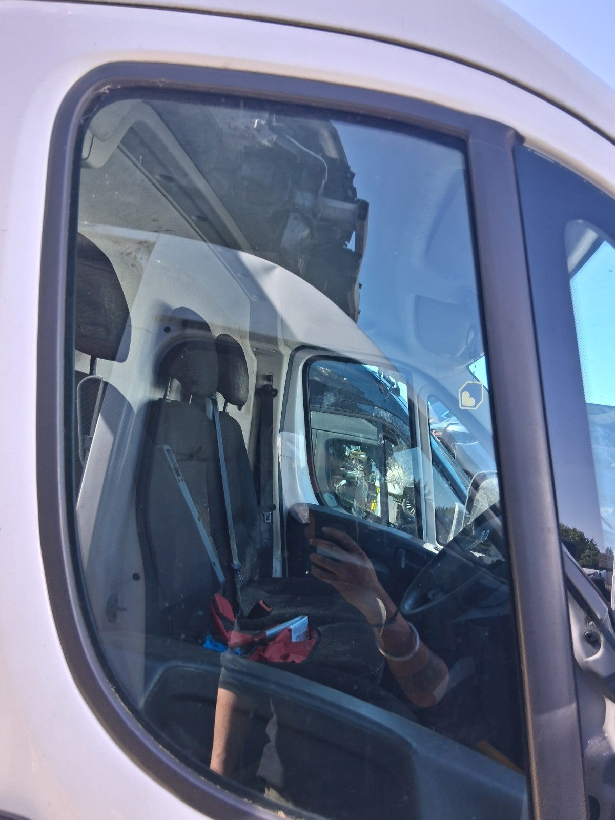 2021 CITROEN RELAY MK3 OSF DRIVER SIDE FRONT DOOR MAIN GLASS