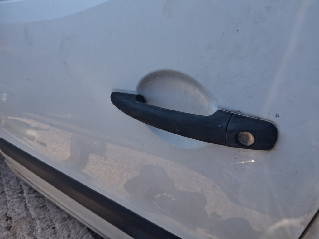 2015 PEUGEOT PARTNER MK2 NSF PASSENGER SIDE FRONT LEFT EXTERIOR DOOR HANDLE