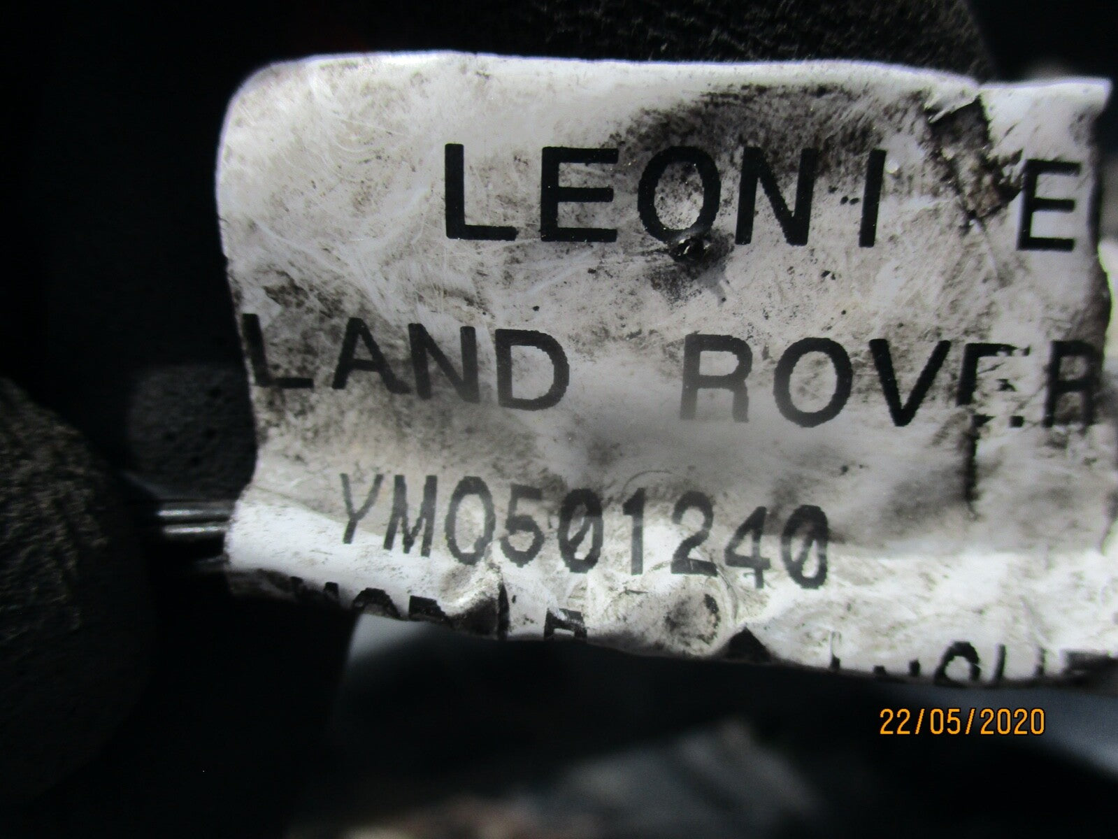 LAND ROVER RANGE ROVER SPORT L320 LOWER RADIATOR COWLING YMQ501240