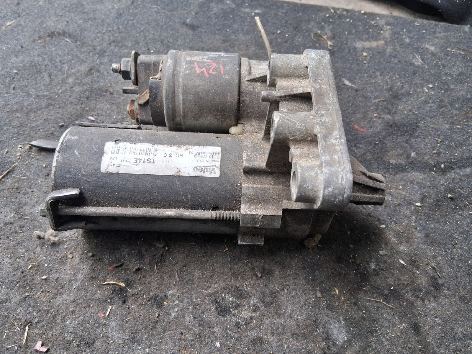 CITROEN DS3 2013 1.6 DIESEL STARTER MOTOR 9688268480