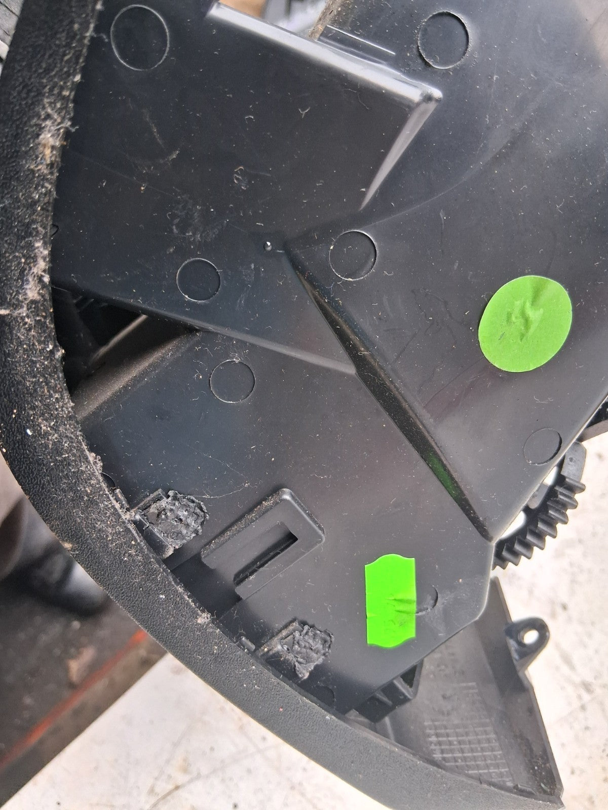 2016 PEUGEOT BOXER MK3 FRONT DASH NSF PASSENGER SIDE LEFT AIR VENT LS385822