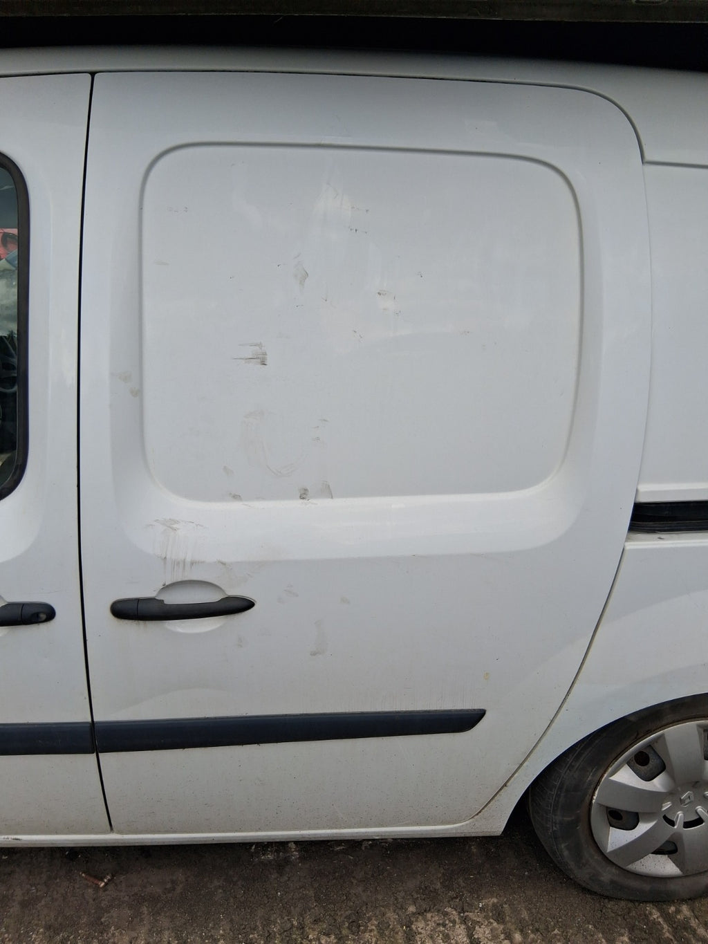 2020 RENAULT KANGOO MK2 FACELIFT NS PASSENGER SIDE COMPLETE SLIDING DOOR WHITE
