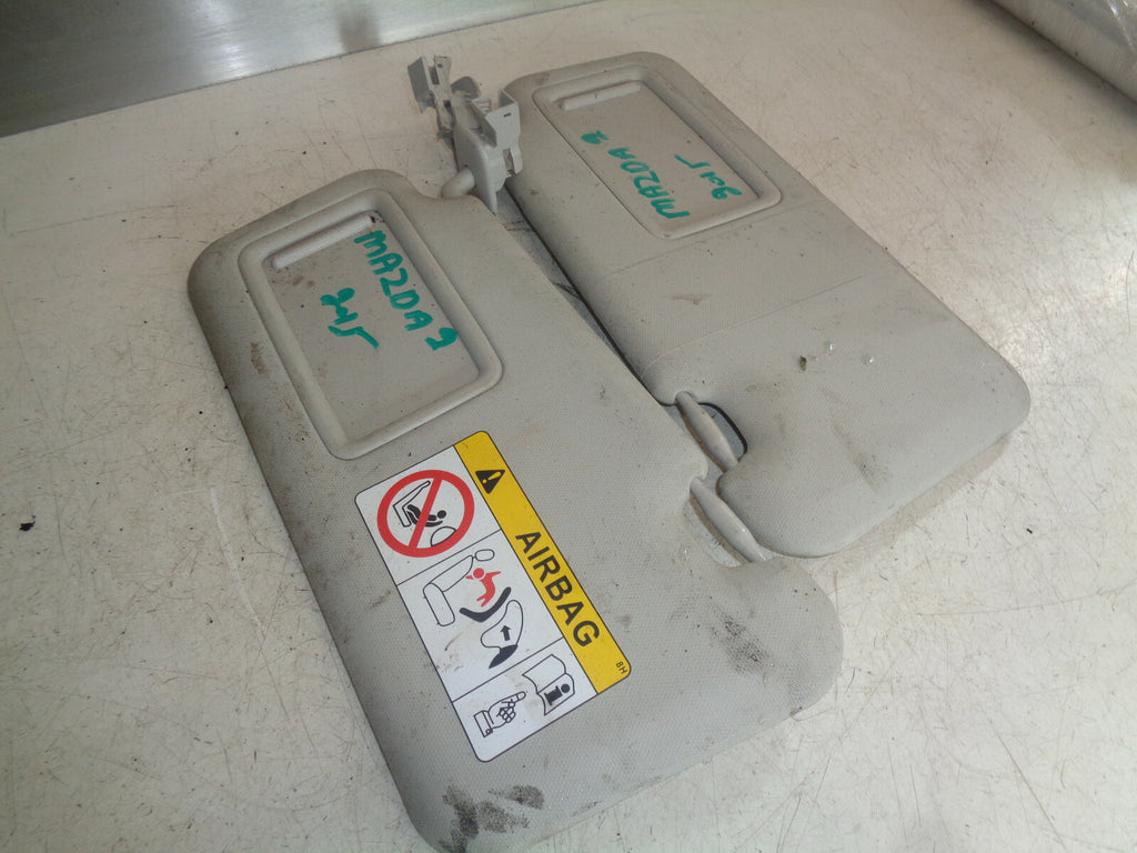 MAZDA 2 MK3 2015 5 DOOR BOTH SIDE SUN VISORS