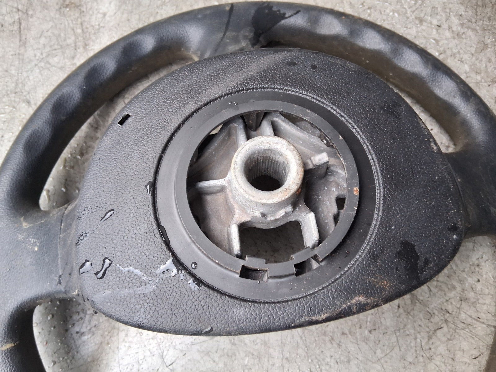2018 CITROEN BERLINGO MK2 STEERING WHEEL BLACK