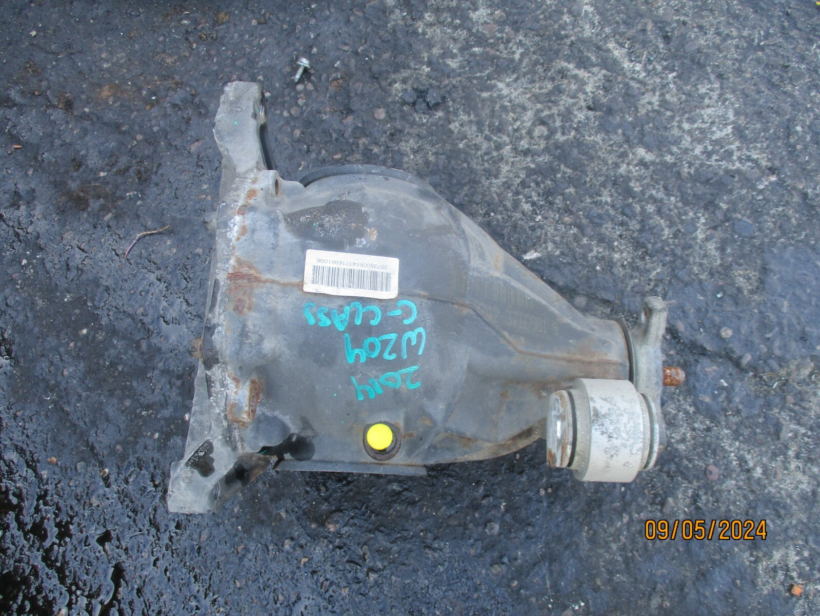 MERCEDES BENZ C CLASS W204 2014 2.1 DIESEL REAR DIFF DIFFERENTIAL A2093510205
