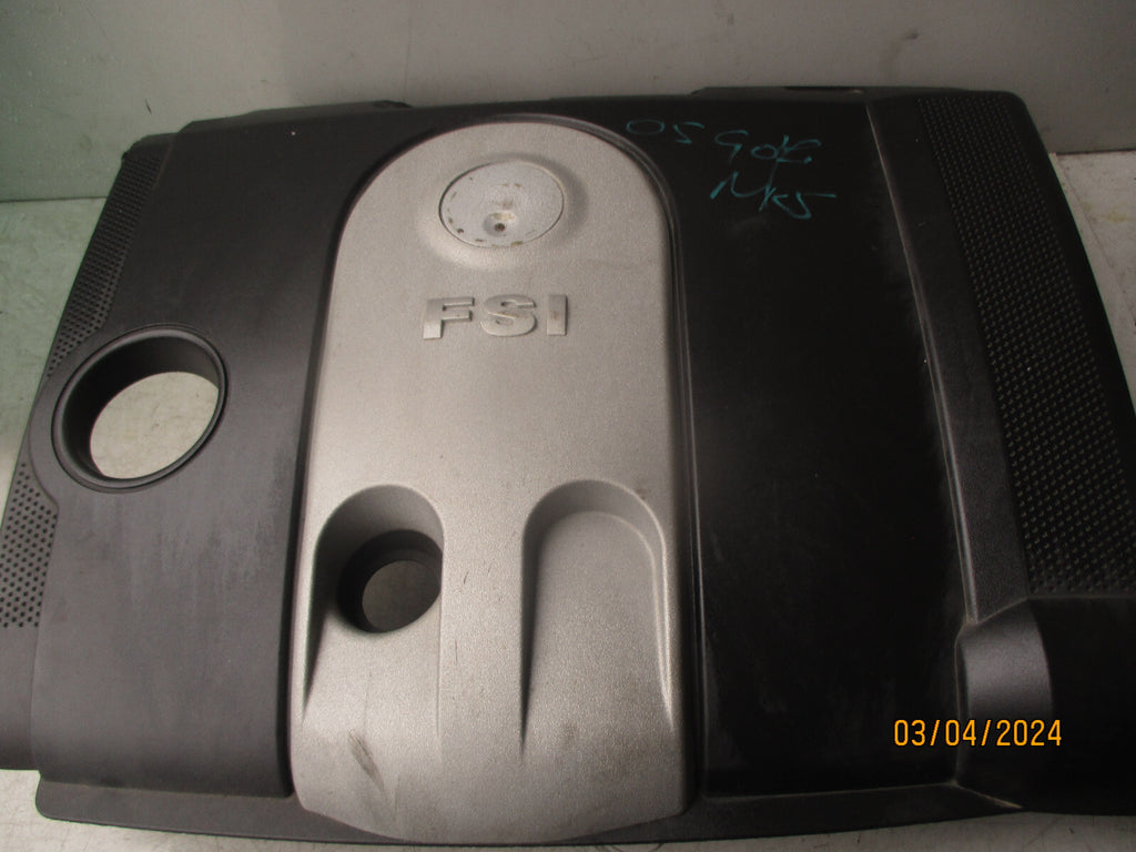 2005 VOLKSWAGEN GOLF MK5 AIR FILTER HOUSING BOX & ENGINE COVER 03C129607N