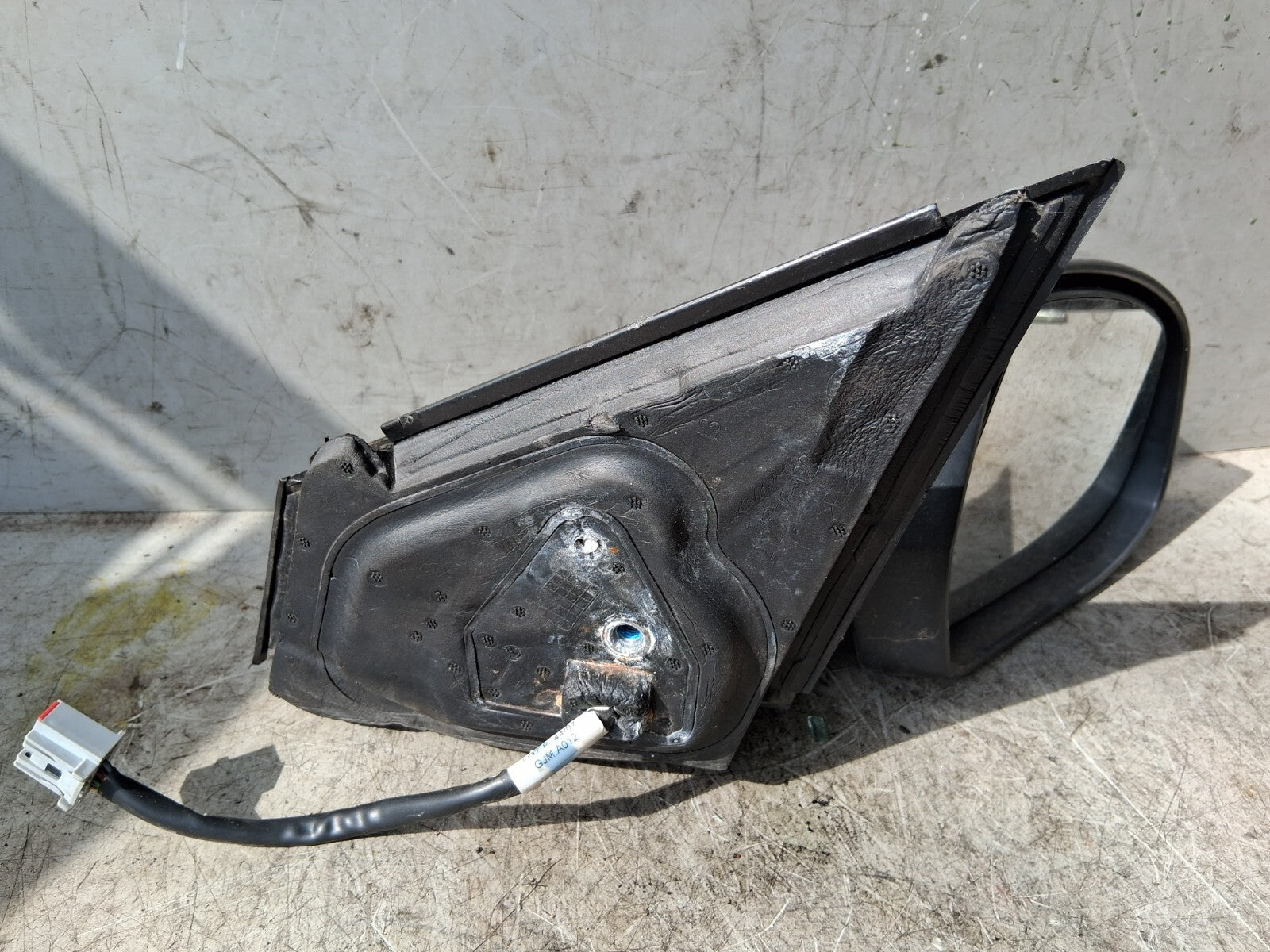 FORD MONDEO MK4 2008 OS DRIVER SIDE RIGHT WING MIRROR BLUE 212876122