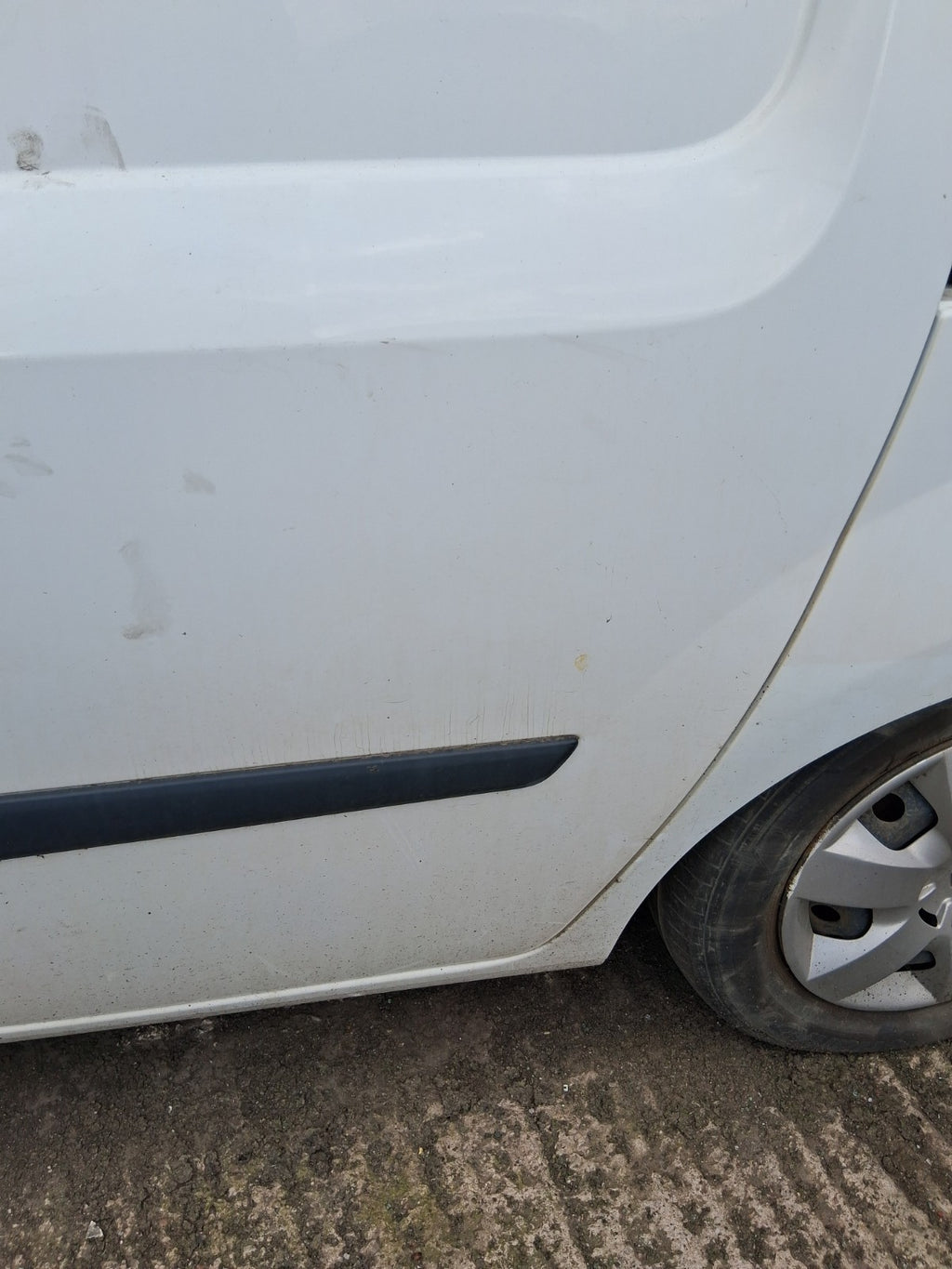 2020 RENAULT KANGOO MK2 FACELIFT NS PASSENGER SIDE COMPLETE SLIDING DOOR WHITE