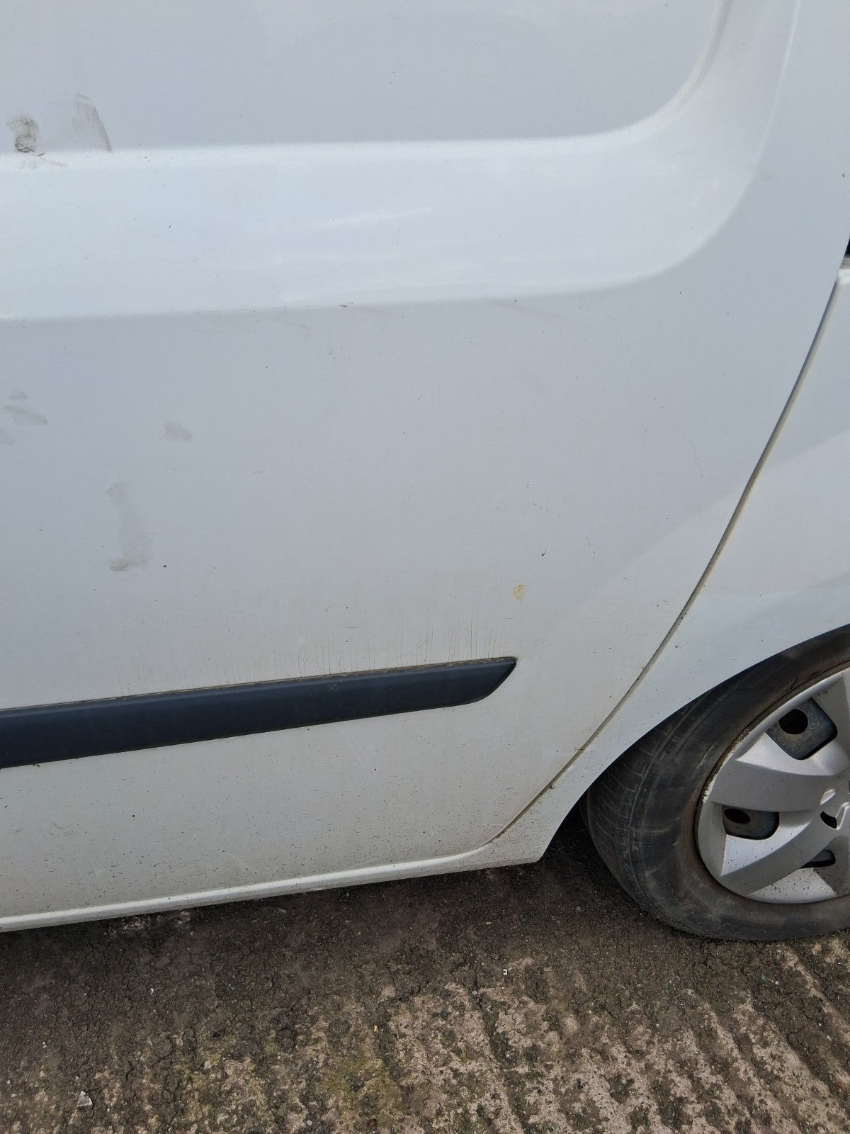 2020 RENAULT KANGOO MK2 FACELIFT NS PASSENGER SIDE COMPLETE SLIDING DOOR WHITE