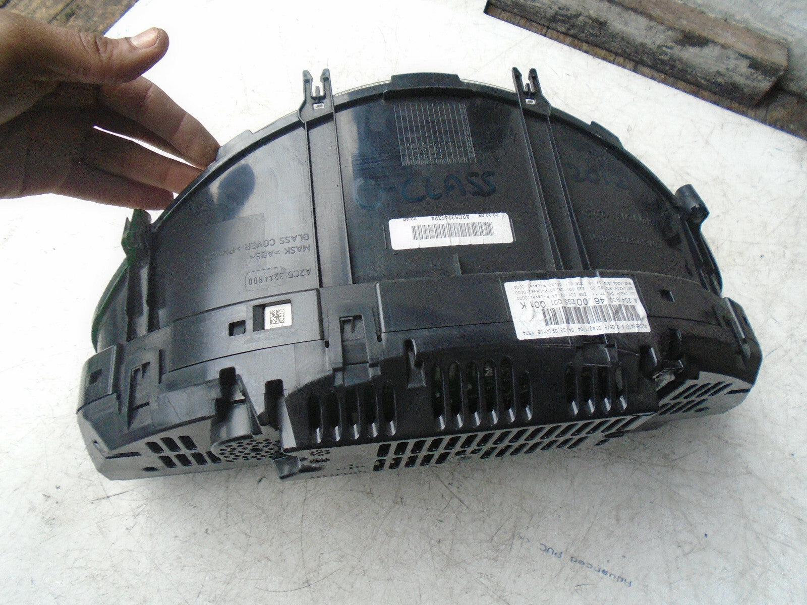 MERCEDES BENZ C CLASS W204 2012 2.1 DIESEL SPEEDOMETER INSTRUMENT CLUSTER