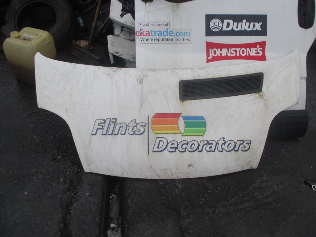 VAUXHALL VIVARO MK1 2002 FRONT BONNET HOOD WHITE