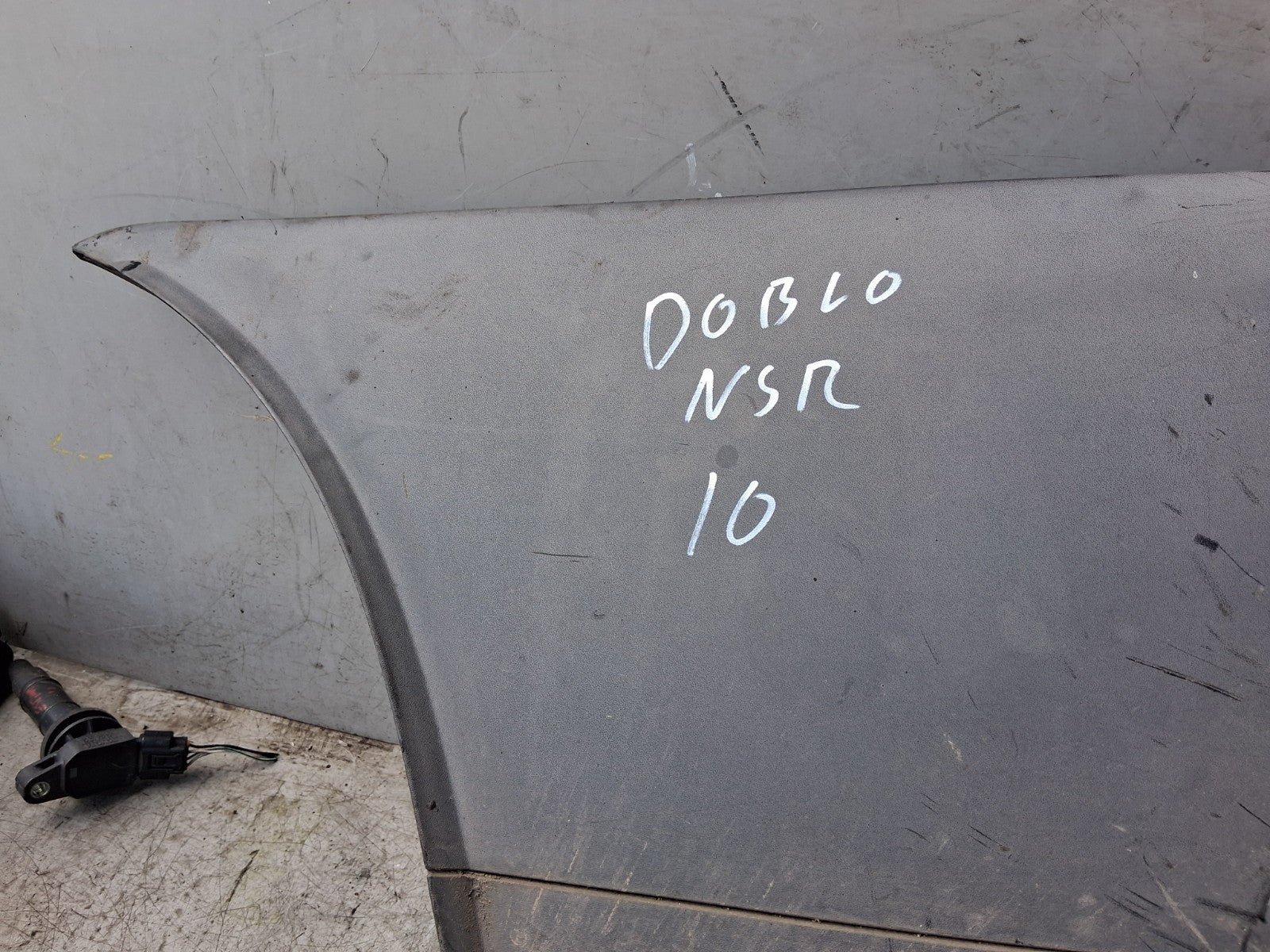 2010 FIAT DOBLO MK1 NSR PASSENGER SIDE REAR LEFT BUMPER CORNER 735388444