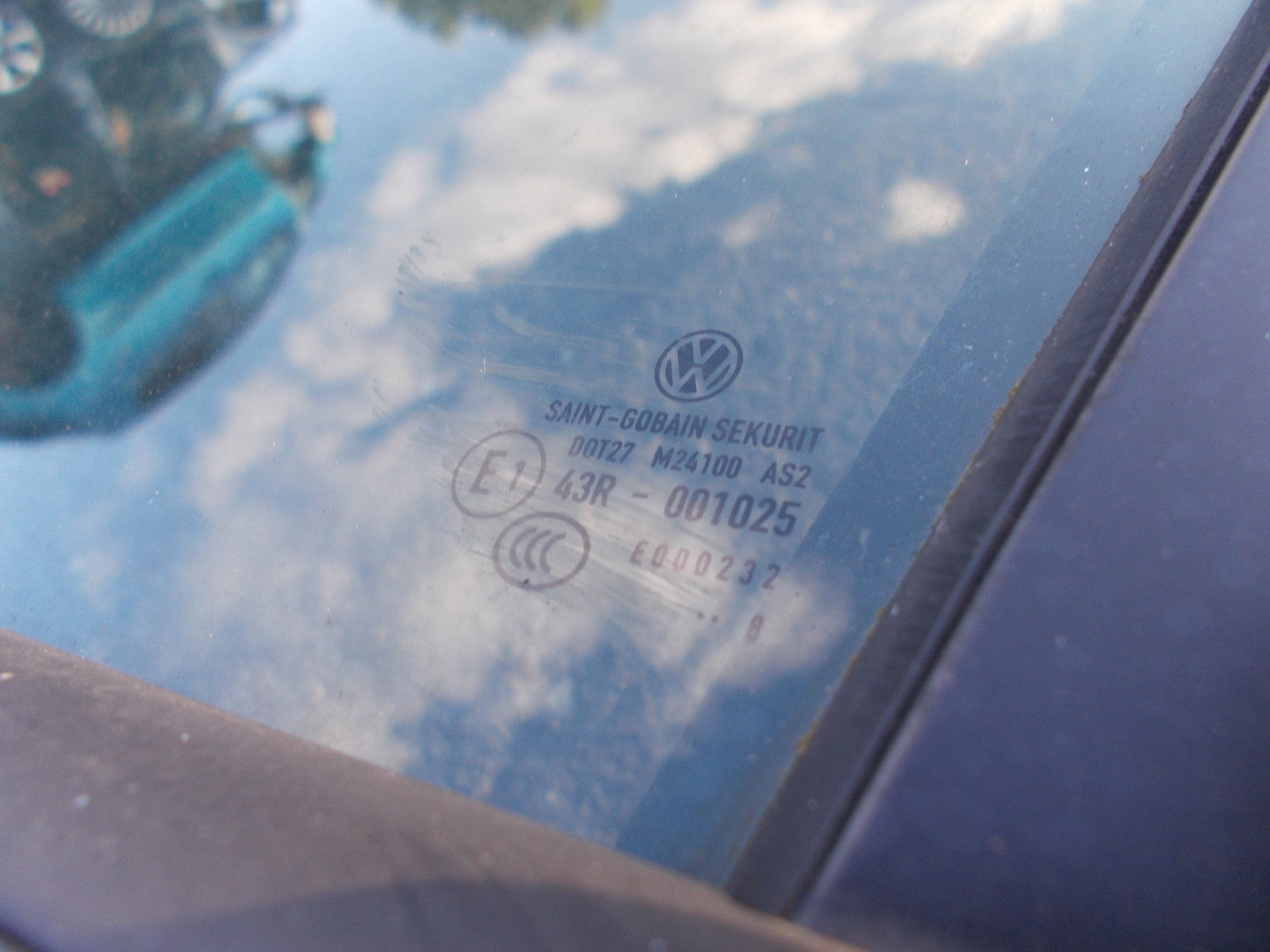 VOLKSWAGEN GOLF PLUS 2009 HATCHBACK NSF PASSENGER SIDE FRONT DOOR GREY