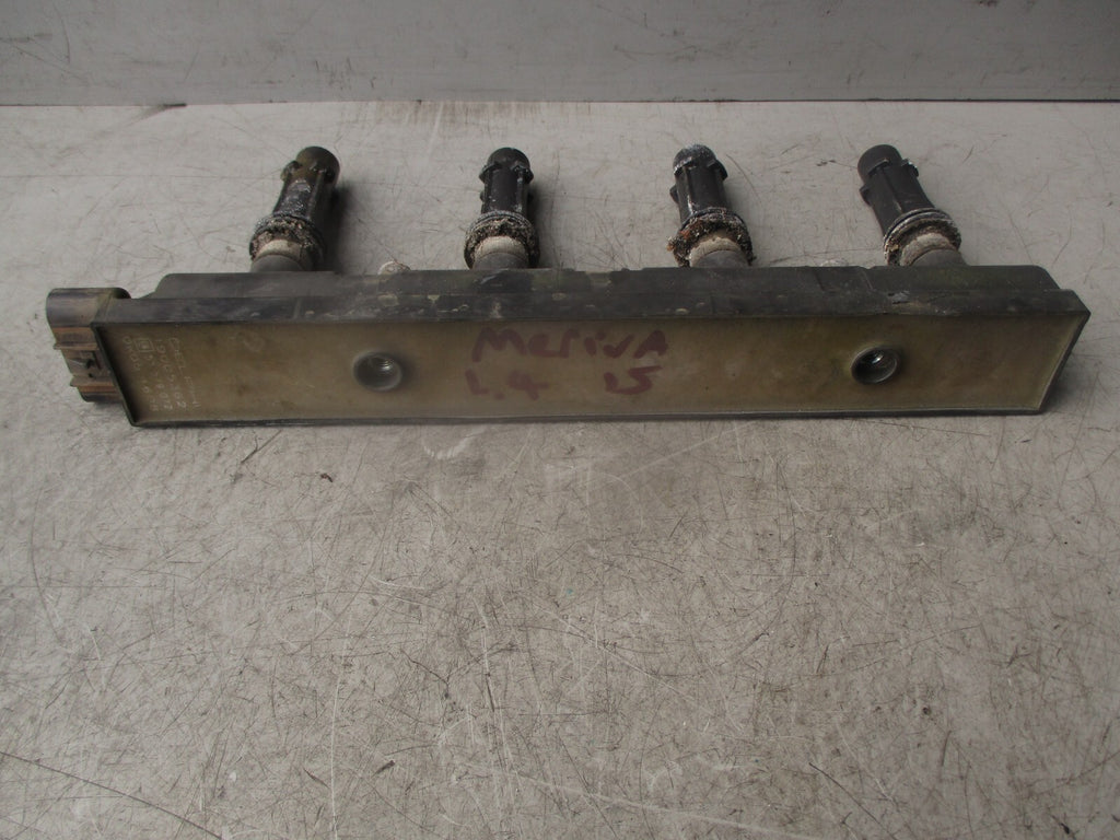 2013 VAUXHALL MERIVA B 1.4 PETROL IGNITION COIL PACK 19005362