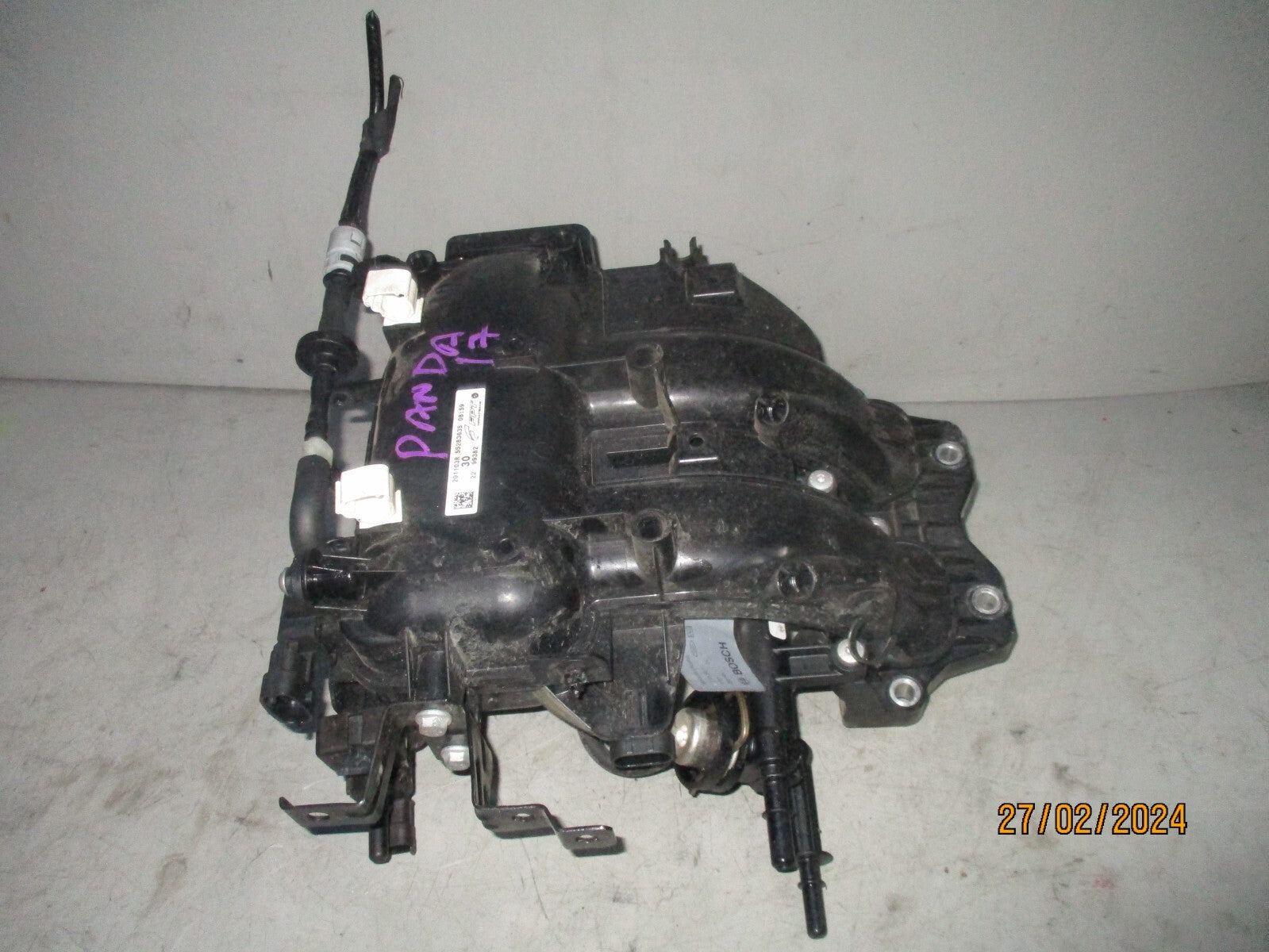 FIAT PANDA 2017 0.9 PETROL AIR INTAKE MANIFOLD 55283635