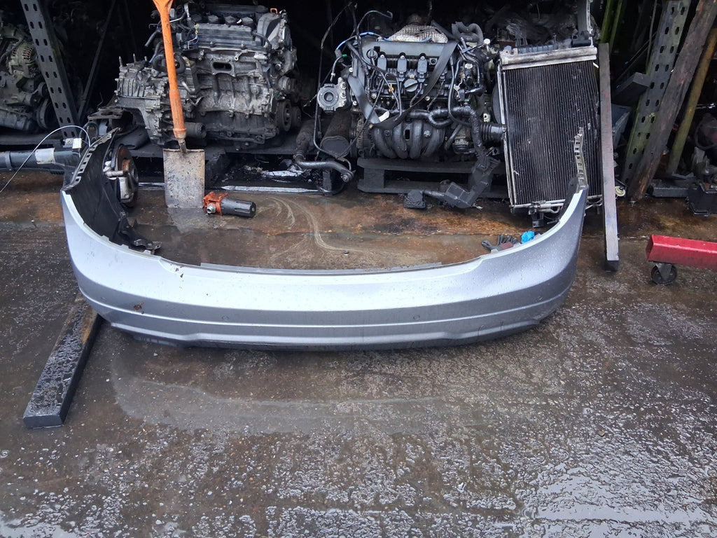 2015 MERCEDES C CLASS COUPE W204 COMPLETE REAR BUMPER SILVER A2048809047