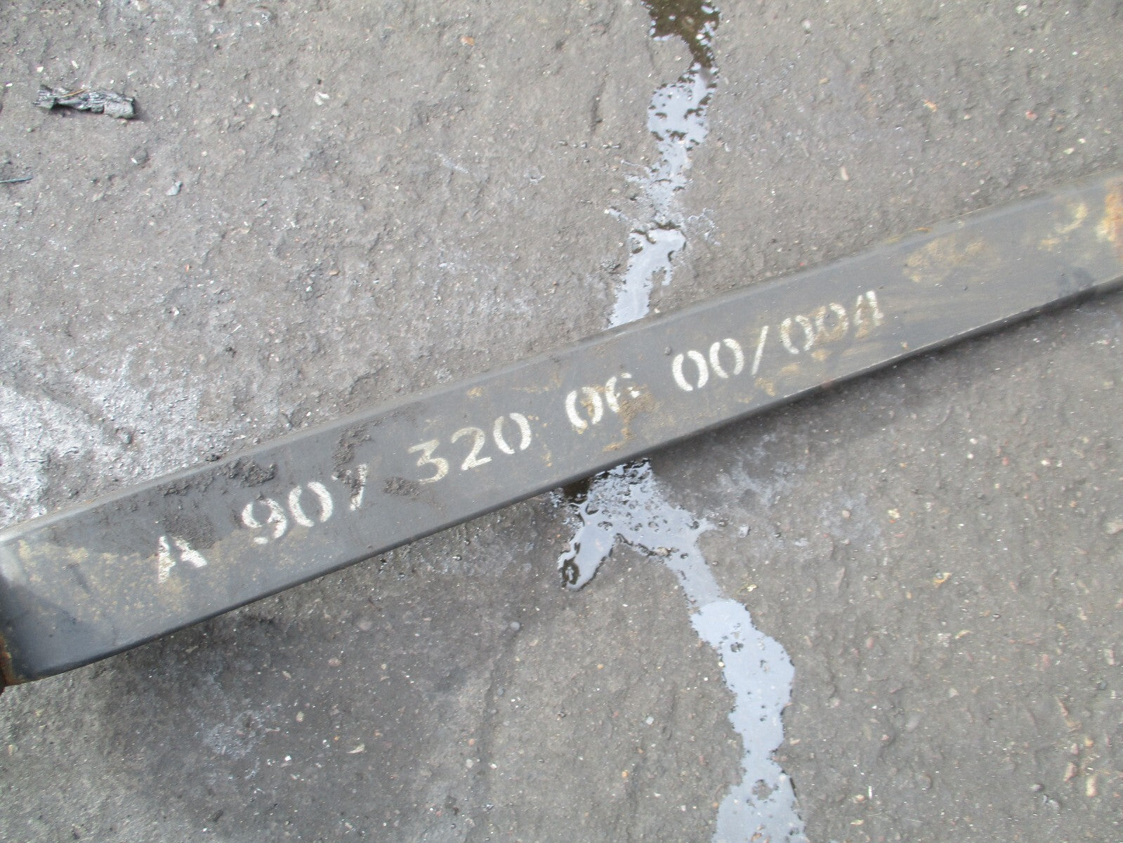 2020 MERCEDES SPRINTER W907 OSR DRIVER SIDE REAR LEAF SPRING A9073200600