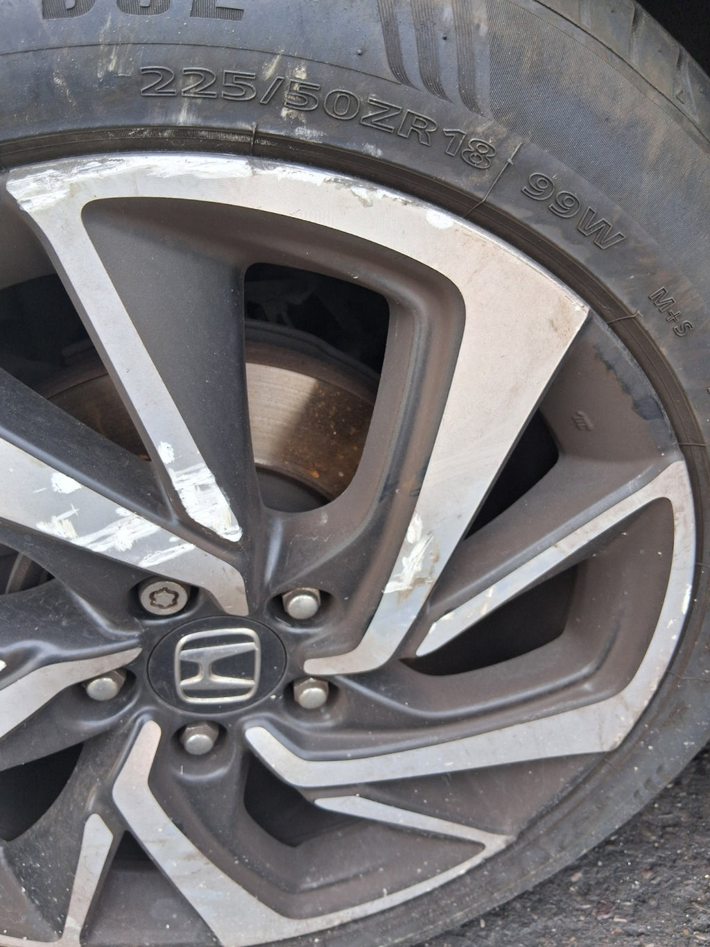 2020 HONDA HR-V FACELIFT 18 INCH ALLOY WHEEL WITH TYRE 225/50R18
