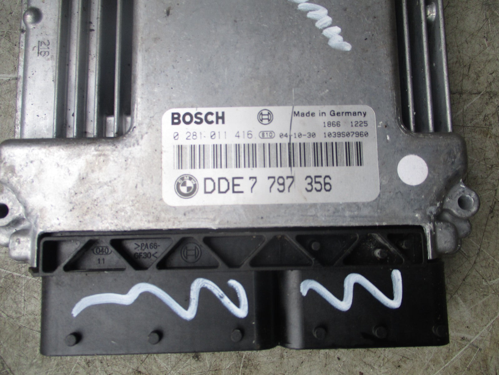 2010 BMW 3 SERIES E90 2.0 DIESEL ECU ENGINE CONTROL MODULE UNIT 7797356