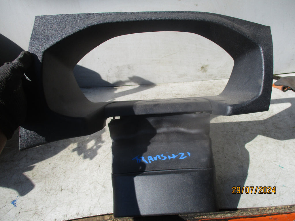 2021 FORD TRANSIT MK8 SPEEDOMETER INSTRUMENT CLUSTER SURROUND TRIM JK21V044D70