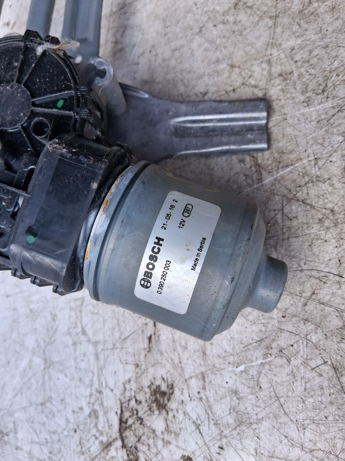 2013 CITROEN C3 MK3 FRONT WINDSCREEN WIPER MOTOR LINKAGES 9827963480