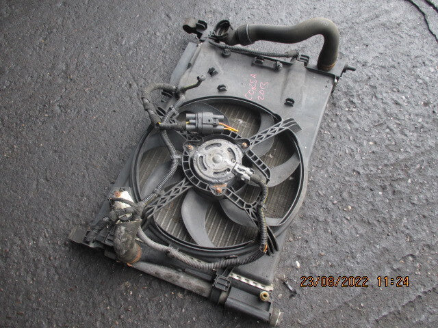 VAUXHALL CORSA D 2013 FACELIFT 1.2 PETROL RADIATOR FAN 13249564 RP02