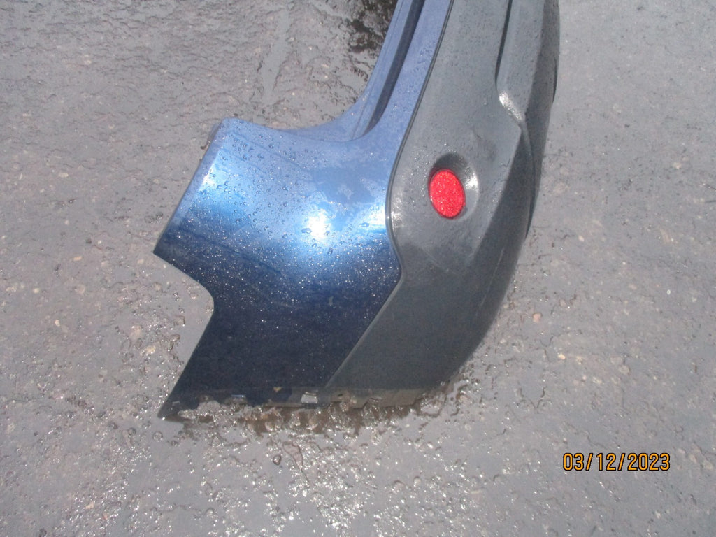 2009 NISSAN QASHQAI J10 REAR COMPLETE BUMPER BLUE