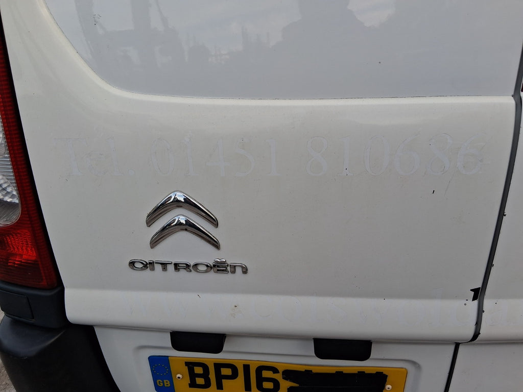 2016 CITROEN DISPATCH MK2 NSR PASSENGER SIDE REAR LEFT COMPLETE DOOR WHITE