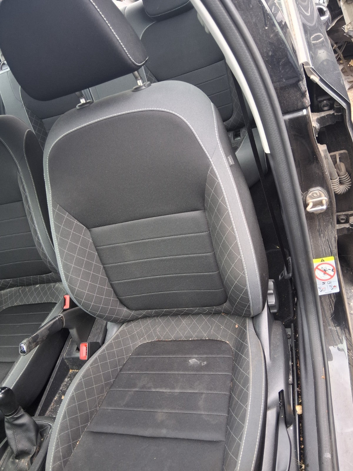 2020 SKODA FABIA MK3 NJ HATCHBACK NSF PASSENGER SIDE FRONT LEFT COMPLETE SEAT