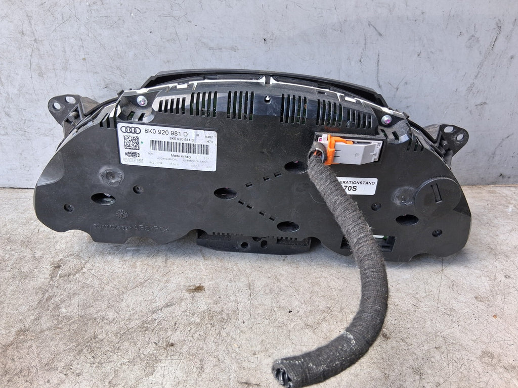 2011 AUDI A4 SPEEDO METER INSTRUMENT CLUSTER GAUGE 8K0920981D