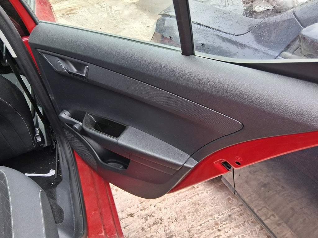 2019 SKODA FABIA MK3 NJ HATCHBACK OSR DRIVER SIDE REAR RIGHT DOOR CARD PANEL