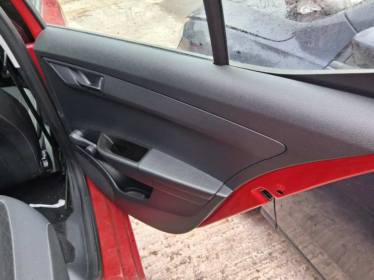 2019 SKODA FABIA MK3 NJ HATCHBACK OSR DRIVER SIDE REAR RIGHT DOOR CARD PANEL