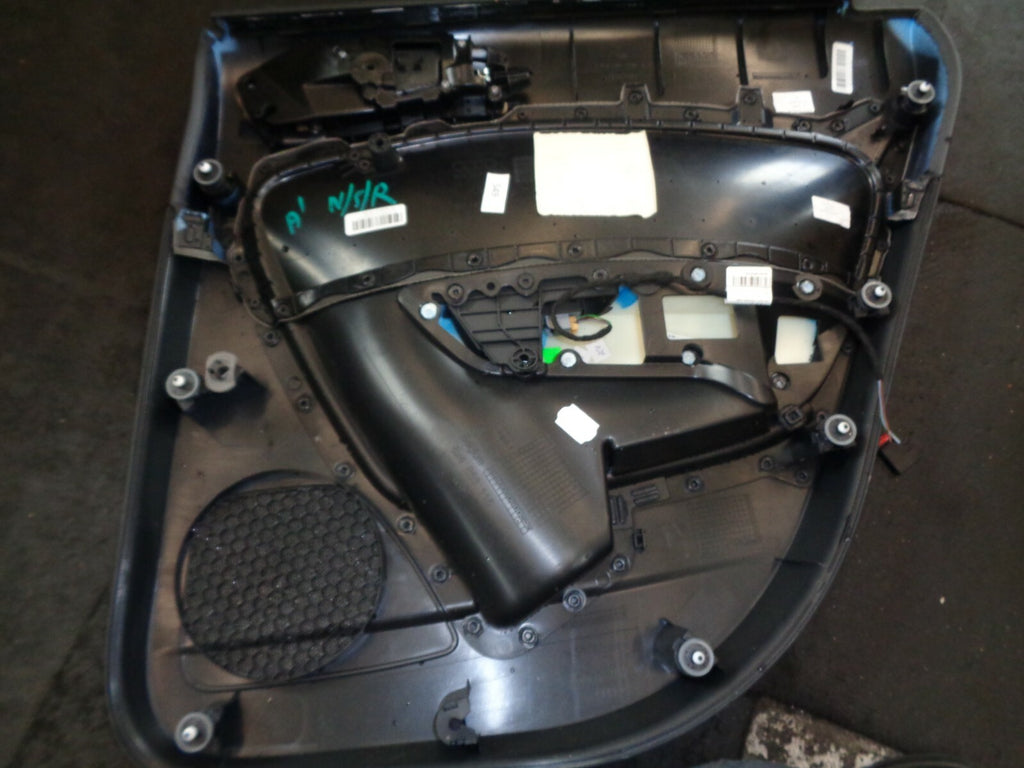 AUDI A1 2013 5 DOOR HATCHBACK PASSENGER SIDE REAR DOOR CARD
