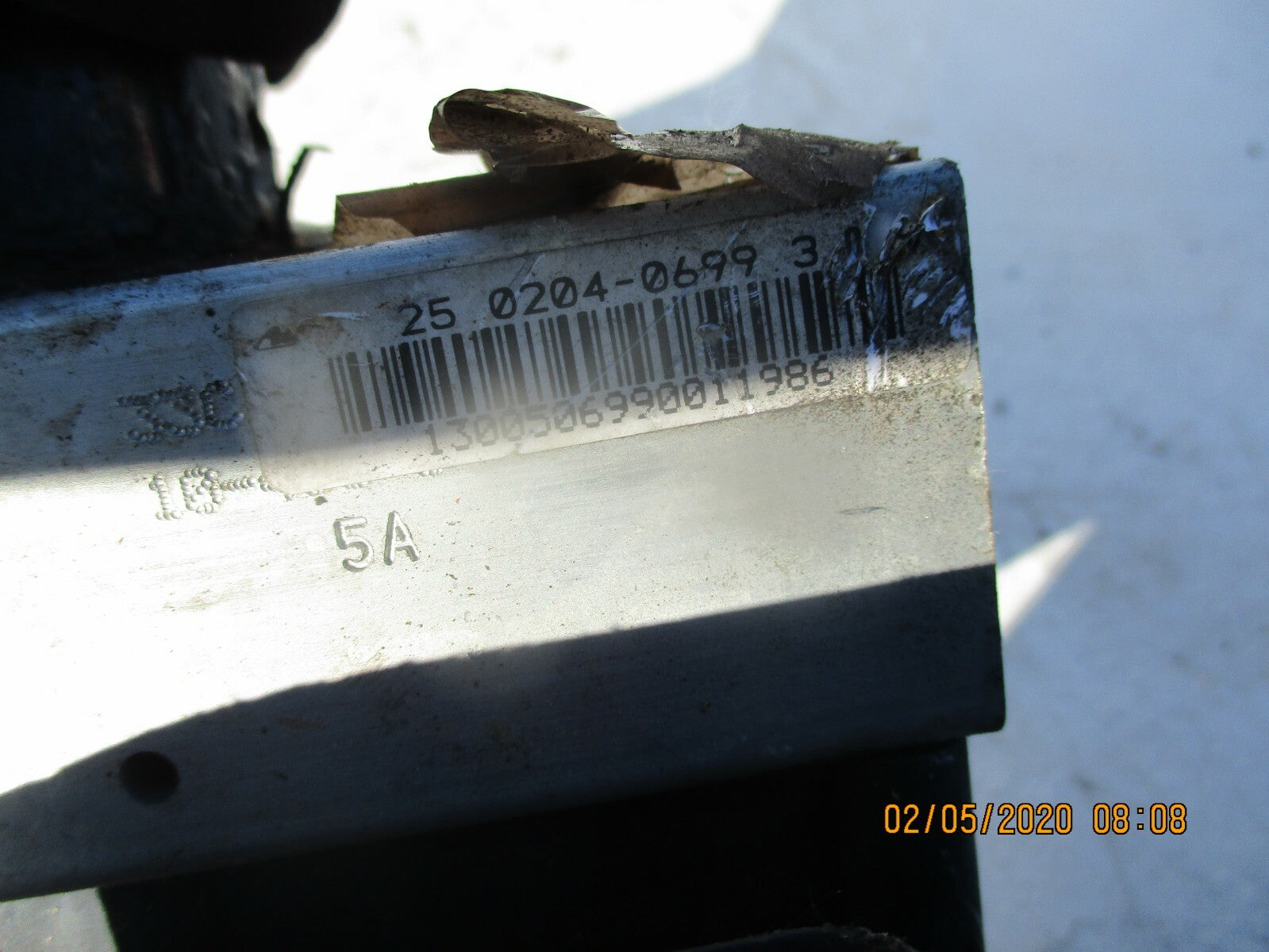 JAGUAR S TYPE 2002 ABS PUMP MODULE XR832C405AA YW432C219CA