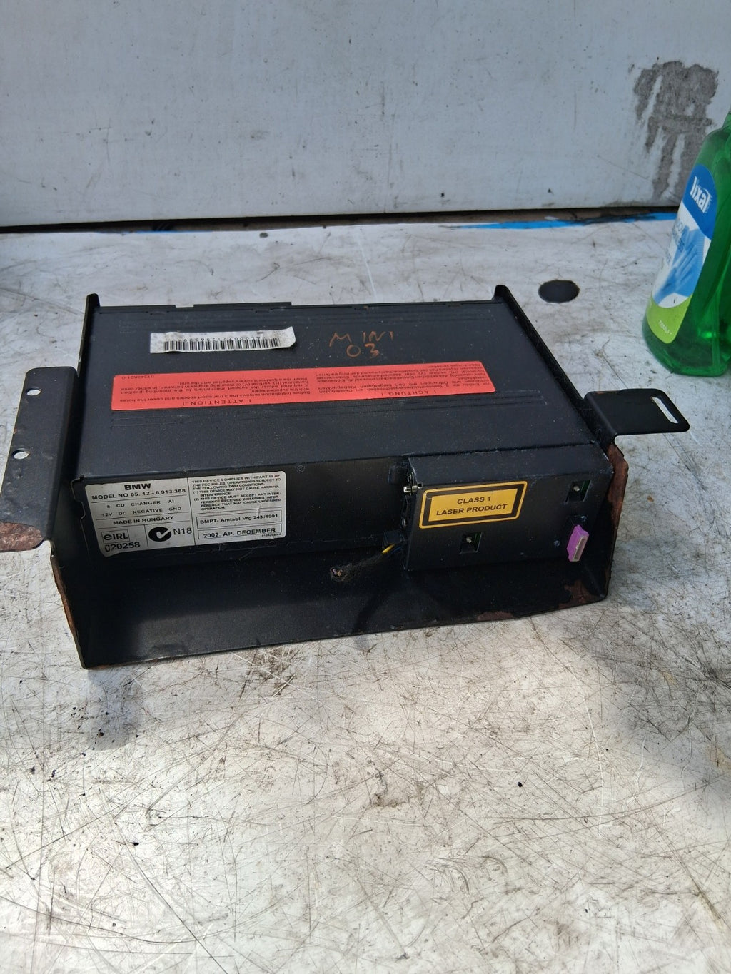 2003 MINI CD CHANGER 65126913388