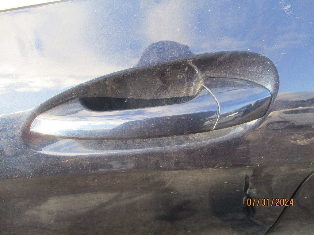 MERCEDES BENZ CLA 2016 C117 NS PASSENGER FRONT EXTERIOR DOOR HANDLE LUNAR BLUE